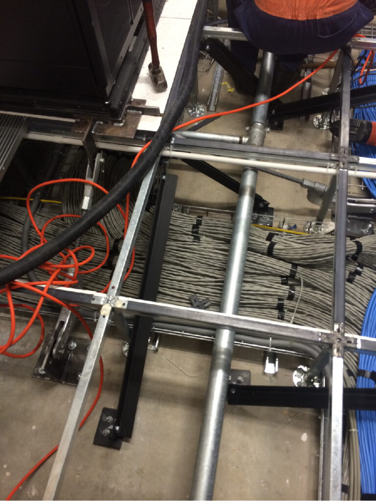 Custom structural steel seismic floor bracing - BNZ - Elliott Engineering