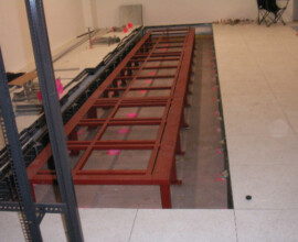Fabricated structural steel seismic floor bracing - BNZ - Elliott Engineering