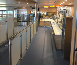complete custom galley and cafeteria upgrade - Interislander Ferry, Kaitaki - Elliott Engineering