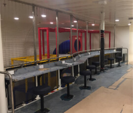 Custom children's play area - Interislander Ferry - Elliott Engineering